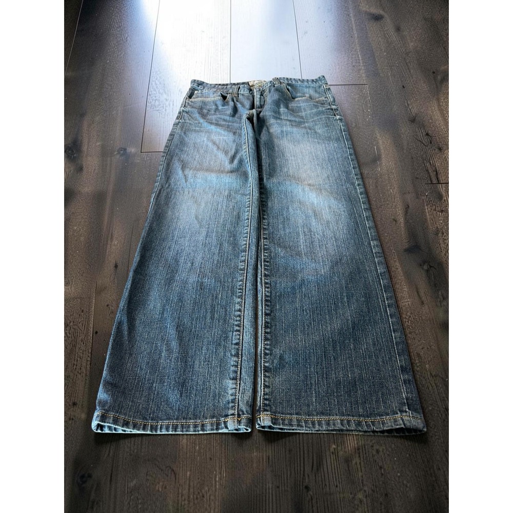 Ecko Unltd Jeans Men 32x32 Blue Baggy Wide Leg Relaxed Skater Y2K Denim